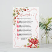 Coquette Berry in der Liebe sagte er sagte, sie sa (Stehend Vorderseite)