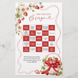Coquette Berry in Liebe Bingo Games Card