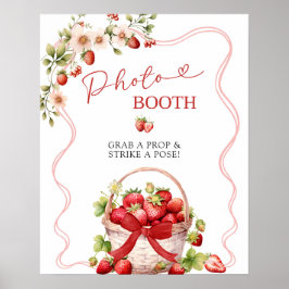 Coquette Berry in Liebe FotoStand Party Signatur Poster