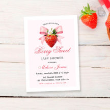 Coquette Berry Sweet Babyparty