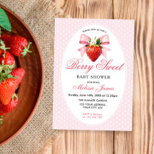 Coquette Berry Sweet Babyparty