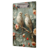 Coquette Birds Floral Klemmbrett (Links)