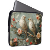 Coquette Birds Floral Laptopschutzhülle (Vorne Rechts)