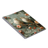 Coquette Birds Floral Notizblock (Rechte Seite)