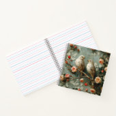Coquette Birds Floral Notizblock (Innenseite)