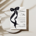 Coquette Black Bow 30. Geburtstagsfeier Party Einl Einladung<br><div class="desc">Coquette Black Bow 30. Geburtstagsfeier Party Einladung</div>