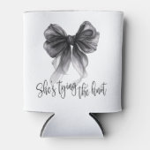 Coquette Black Bow She's Tying the Knot  Dosenkühler (Vorderseite)