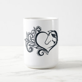 Coquette Black Heart Ristorante La Lanchetta Kaffeetasse