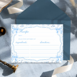 Coquette Blue Bow Rezept für die Bride Recipe Kart
