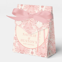 Coquette Blush Pink Bow Floral Baby Dusche nach Ma Geschenkschachtel