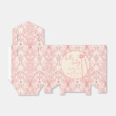 Coquette Blush Pink Bow Floral Baby Dusche nach Ma Geschenkschachtel (Ungefaltet)