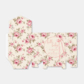 Coquette Blush Pink Bow Floral Baby Dusche nach Ma Geschenkschachtel (Ungefaltet)