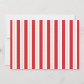Coquette-Bogen-Kirsche-Erste-1.-Geburtstagsfoto Einladung (Rückseite)