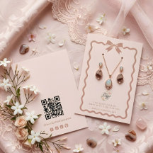 Coquette-Bogen-Schmuckdisplay-Branding Rosa TMF26