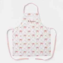 Coquette Bogen Wasserfarbe Schürze