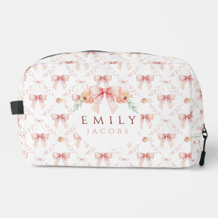 Coquette Bogen Wasserfarbe Waschbeutel