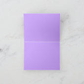 Coquette Book Lovers Hübsche Custom Dankeskarte (Innenseite)