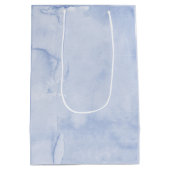 Coquette Border Wasserfarbe Mittlere Geschenktüte (Rückseite)