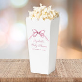 Coquette Bow Baby Girl Dusche Geschenkschachtel