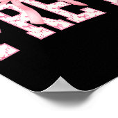 Coquette Bow Back to School Happy Poster (Ecke)