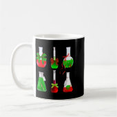 Coquette Bow Beakers Chemistry Lab Tech Scientist  Kaffeetasse (Links)