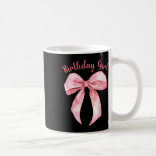 Coquette Bow Birthday Girls Aesthetic Girly Birthd Kaffeetasse