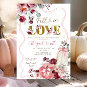 Coquette Bow Blush und Burgund Brautparty Einladung