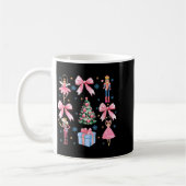 Coquette Bow Christmas Nutcracker Ballet Festive W Kaffeetasse (Links)