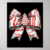 Coquette Bow Christmas Tree Cake Christmas Vibes G Poster (Vorne)