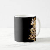 Coquette Bow Christmas Tree Xmas Holiday Girl Wome Kaffeetasse (VorderseiteRechts)