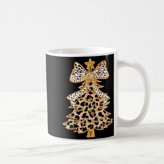 Coquette Bow Christmas Tree Xmas Holiday Girl Wome Kaffeetasse (Rechts)