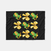 Coquette Bow Cinco De Mayo Cactus Women Girls Mexi Fleecedecke (Vorderseite (Horizontal))