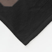 Coquette Bow Dad Of Girl Camo Camouflage Dad Hunti Fleecedecke (Ecke)