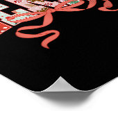 Coquette Bow frohe Weihnachten Weihnachten Familie Poster (Ecke)