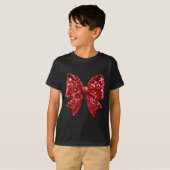 Coquette Bow Frohe Weihnachten Weihnachten Weihnac T-Shirt (Vorne ganz)