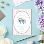 Coquette Bow Garden Manor Bridal Shower Invitation Acryleinladungen (In Situ (Hochzeit))