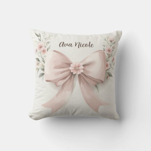 Coquette Bow Kissen (Vorderseite)