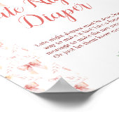 Coquette Bow Late Night Diaper Poster (Ecke)