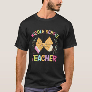 Coquette Bow, Lehrerin der Mittelschule, kehrt zur T-Shirt