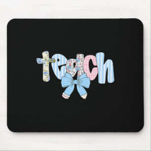 Coquette Bow lehrt Lehrer glücklich ersten Tag zur Mousepad