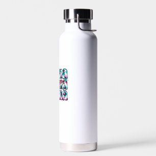 Coquette Bow Mama Cowhide Turquoise Cowgirl Wester Trinkflasche