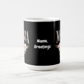 Coquette Bow Mama Est 2025 Glücklicher Muttertag Kaffeetasse (Mittel)