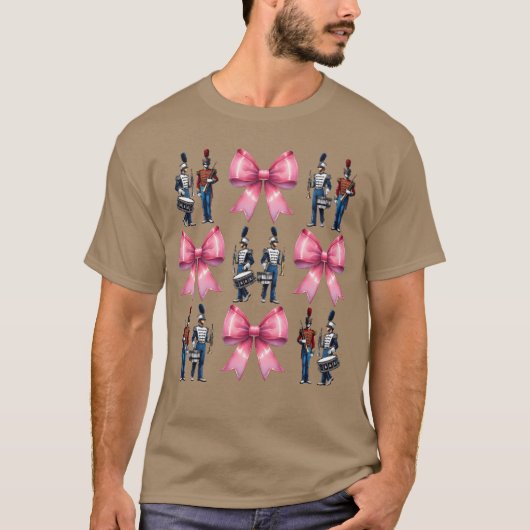Coquette-Bow-Marschbandschülerin Mädchen Mädchen T-Shirt (Vorderseite)