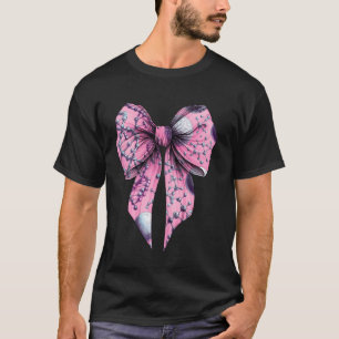 Coquette Bow Molekularbiologie DNA Gene Zellbiol T-Shirt