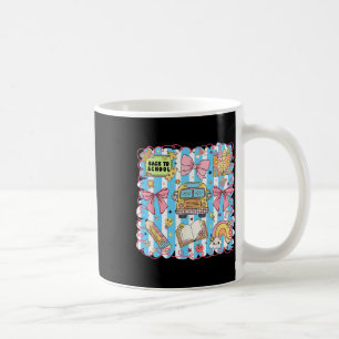 Coquette Bow Niedlich School Bus Schüler zurück Kaffeetasse