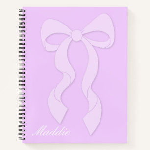 Coquette Bow Notebook Notizblock