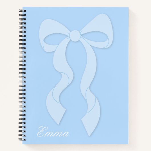Coquette Bow Notebook Notizblock (Vorderseite)