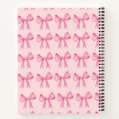 Coquette Bow Notebook Notizblock (Rückseite)