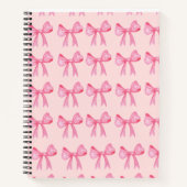 Coquette Bow Notebook Notizblock (Vorderseite)