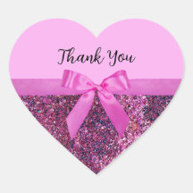 Coquette Bow & Pink Lila Glitzer Name